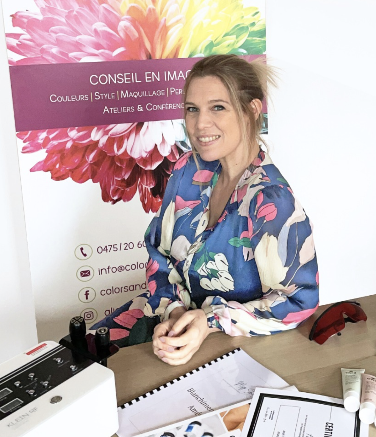 Alison De Groot conseillère en image colors&You